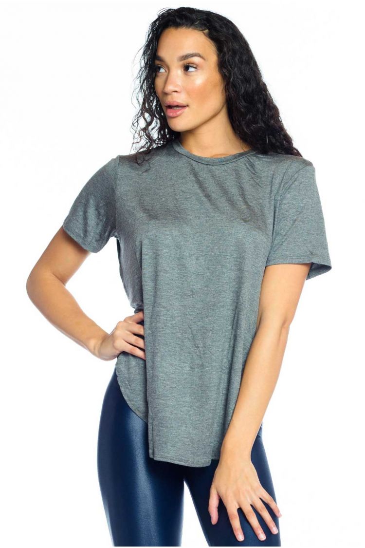 Joah Brown Live In Slouchy Tee - Grey