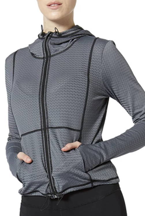 Vimmia Piper Mesh Run Hoodie - Black