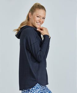 Prism Sport Inspo Hoodie - Navy Jacquard