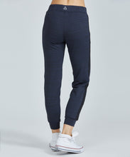 Load image into Gallery viewer, Prism Sport Track Pant - Navy Jacquard