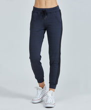 Load image into Gallery viewer, Prism Sport Track Pant - Navy Jacquard