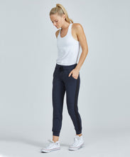 Load image into Gallery viewer, Prism Sport Track Pant - Navy Jacquard