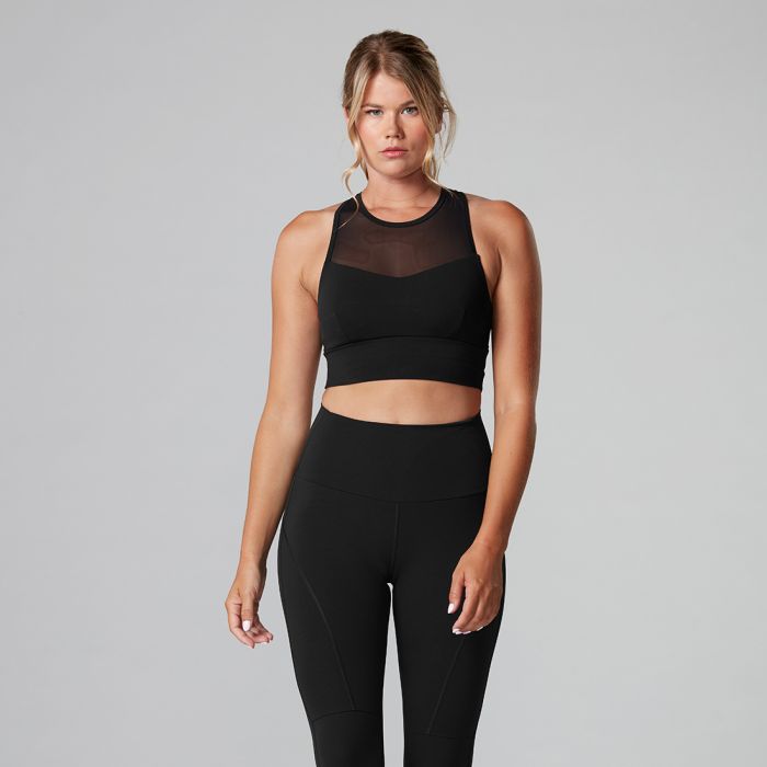 Tavi Noir Strappy Bra - Ebony