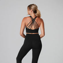 Load image into Gallery viewer, Tavi Noir Strappy Bra - Ebony