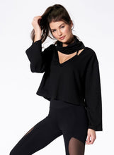 Load image into Gallery viewer, Nux Open Up Sweatshirt - Black