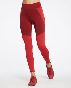MICHI Tidal Legging - Fire Red