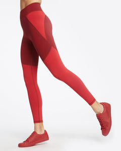 MICHI Tidal Legging - Fire Red