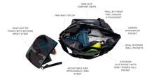 Load image into Gallery viewer, ANDI Tote Bag XL - Ink Camo