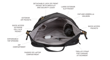Load image into Gallery viewer, ANDI Backpack - Black Leopard